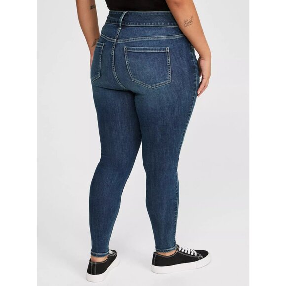 Torrid Plus Size Jegging Skinny High-Rise Jean 14T - Picture 5 of 8